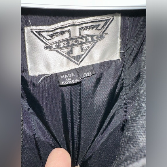 Vintage Technic size 46 armoured motorcycle jacket - Picture 3 of 15